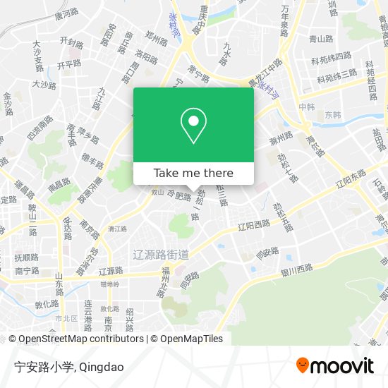 宁安路小学 map