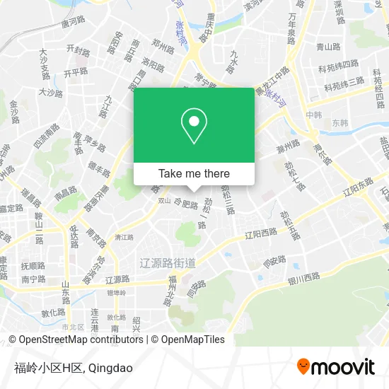 福岭小区H区 map