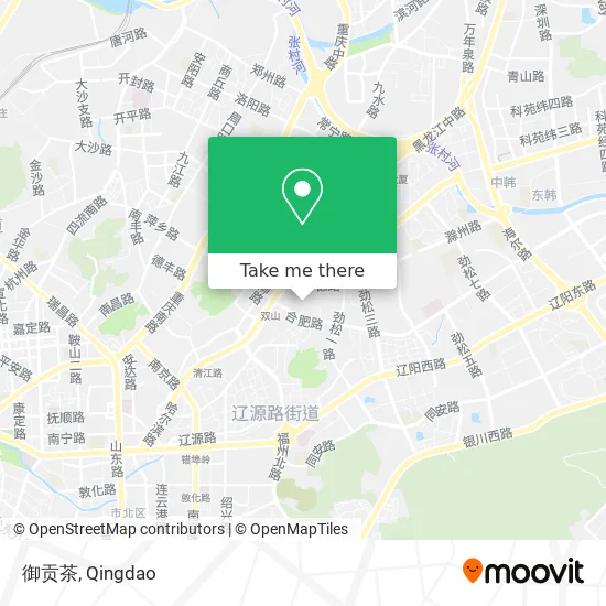 御贡茶 map