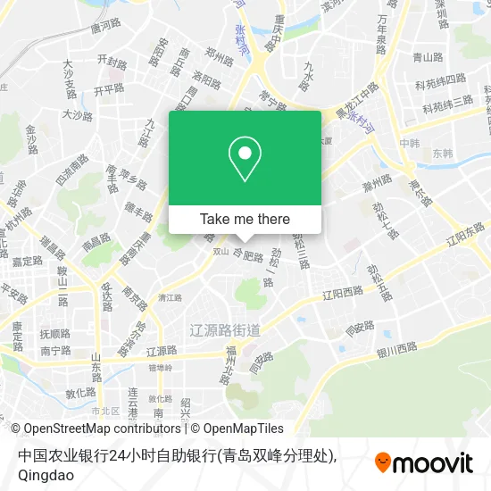 中国农业银行24小时自助银行(青岛双峰分理处) map