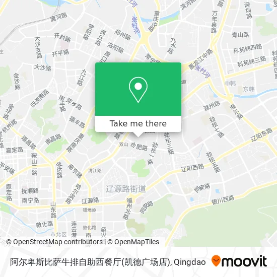 阿尔卑斯比萨牛排自助西餐厅(凯德广场店) map
