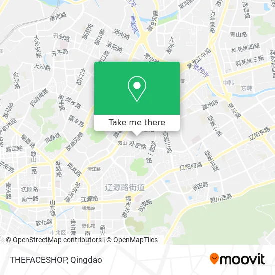 THEFACESHOP map