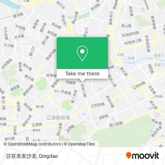 莎宣美发沙龙 map