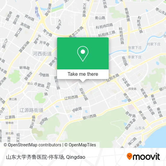 山东大学齐鲁医院-停车场 map