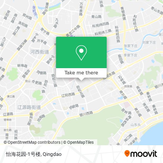 怡海花园-1号楼 map