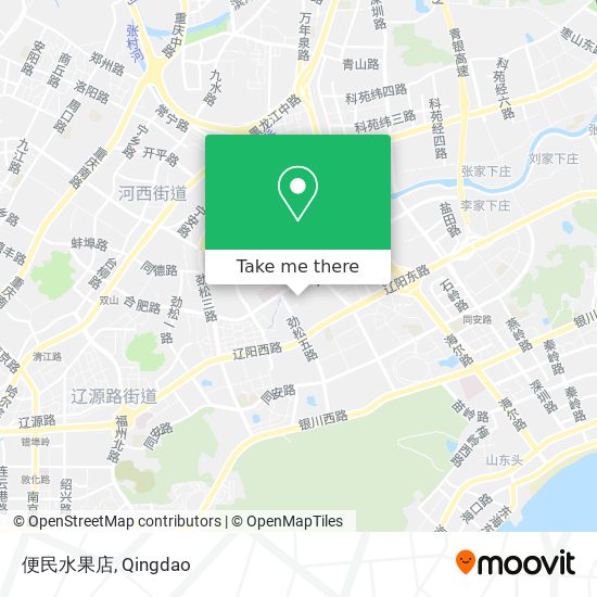 便民水果店 map