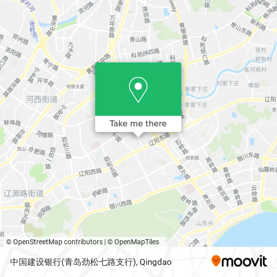 中国建设银行(青岛劲松七路支行) map