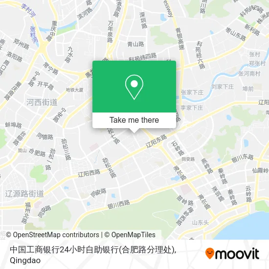 中国工商银行24小时自助银行(合肥路分理处) map