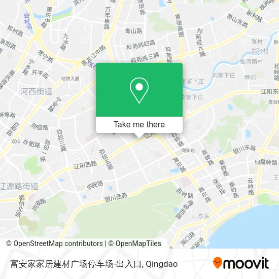 富安家家居建材广场停车场-出入口 map