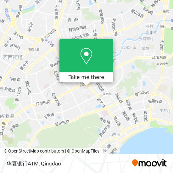 华夏银行ATM map