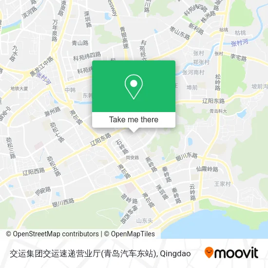 交运集团交运速递营业厅(青岛汽车东站) map