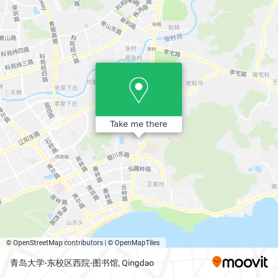 青岛大学-东校区西院-图书馆 map