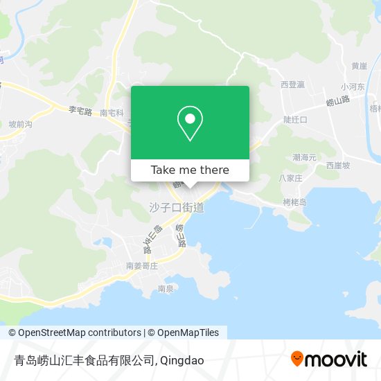 青岛崂山汇丰食品有限公司 map