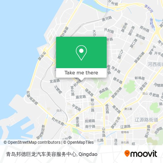 青岛邦德巨龙汽车美容服务中心 map