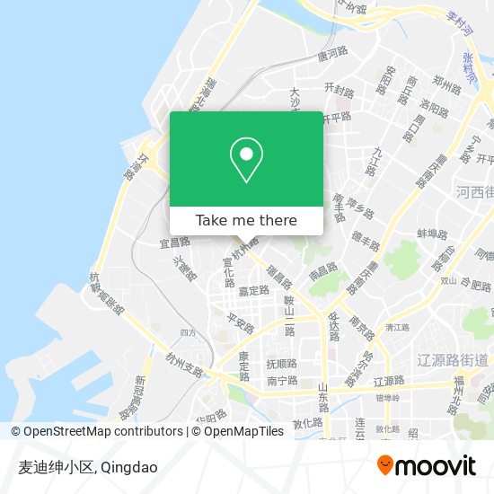 麦迪绅小区 map