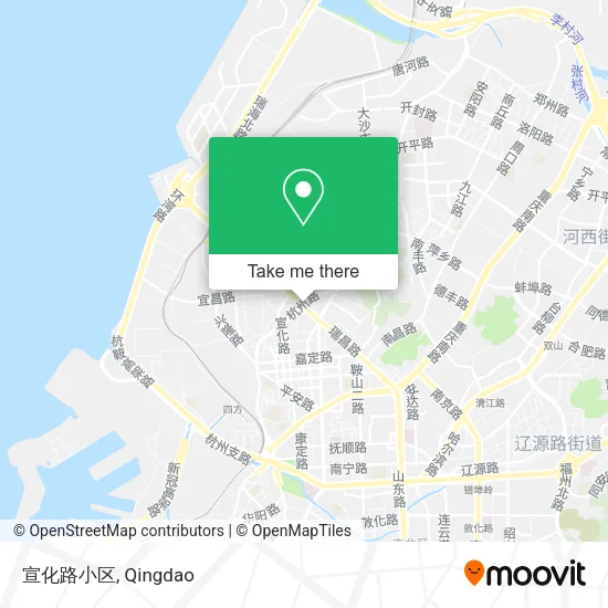 宣化路小区 map