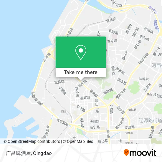 广昌啤酒屋 map
