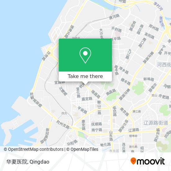 华夏医院 map