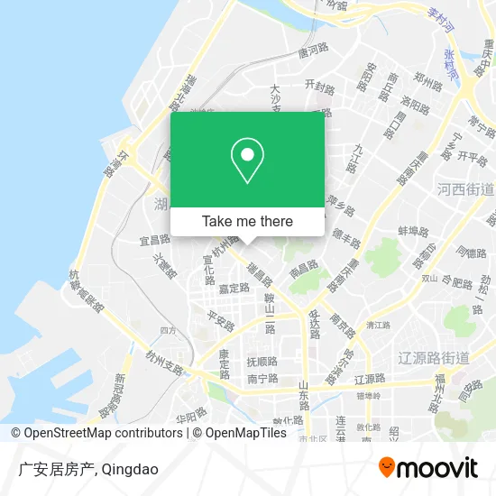 广安居房产 map