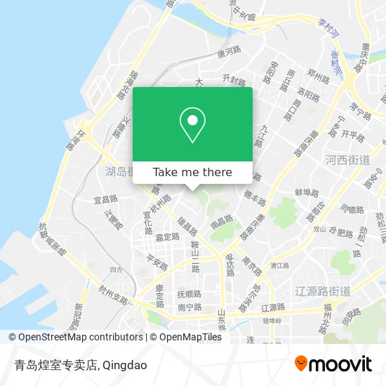 青岛煌室专卖店 map