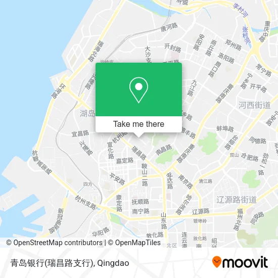 青岛银行(瑞昌路支行) map