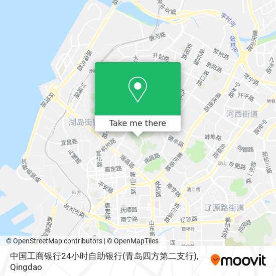 中国工商银行24小时自助银行(青岛四方第二支行) map