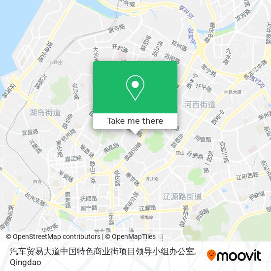 汽车贸易大道中国特色商业街项目领导小组办公室 map