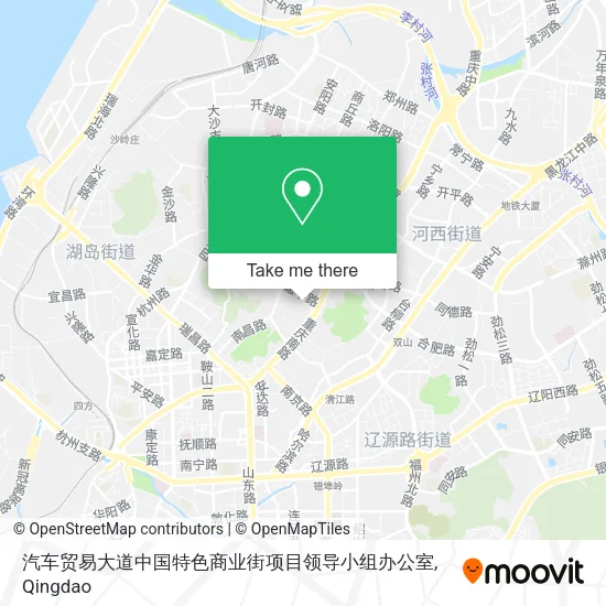 汽车贸易大道中国特色商业街项目领导小组办公室 map
