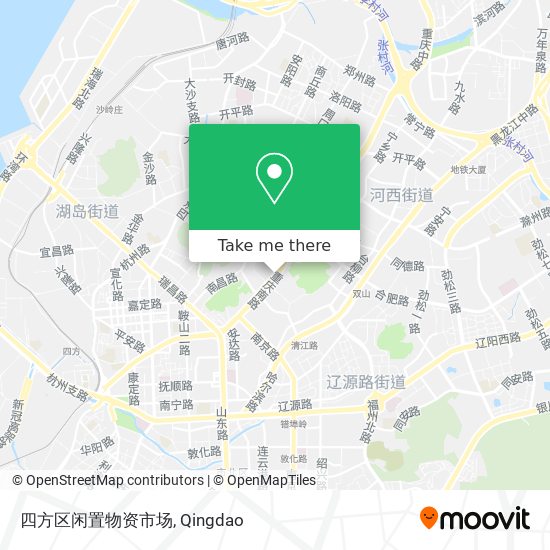 四方区闲置物资市场 map