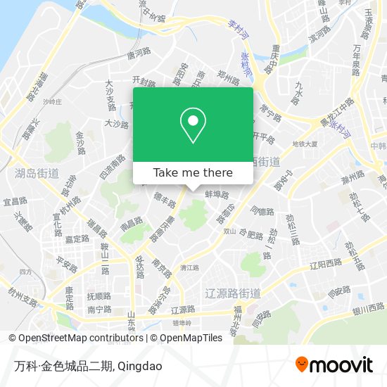 万科·金色城品二期 map