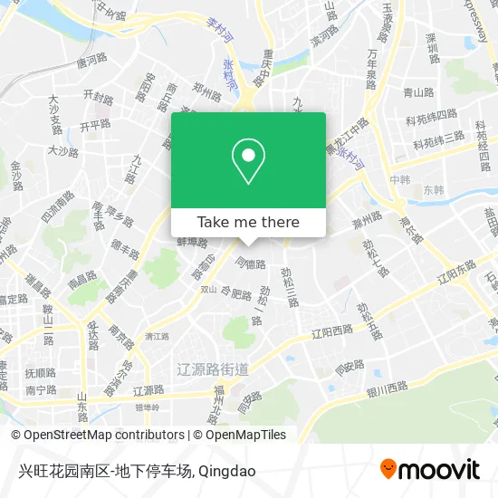 兴旺花园南区-地下停车场 map