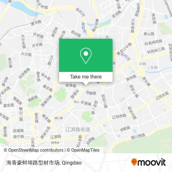 海青豪蚌埠路型材市场 map