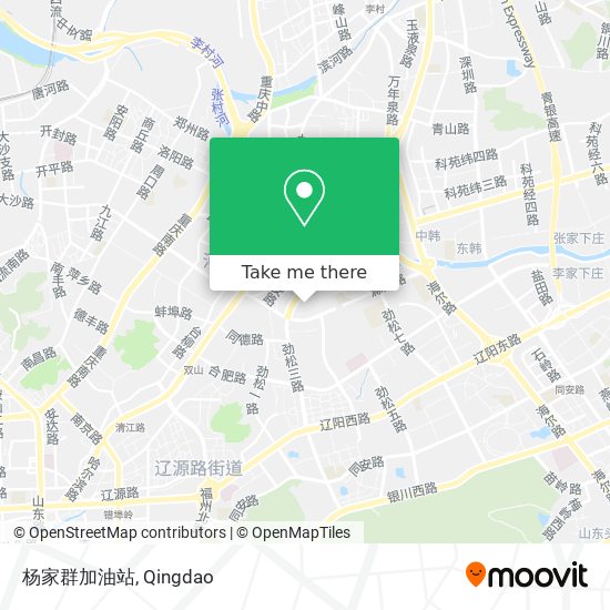 杨家群加油站 map