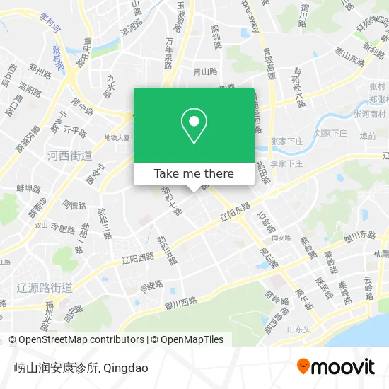 崂山润安康诊所 map