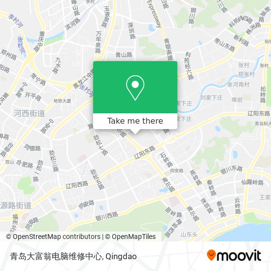 青岛大富翁电脑维修中心 map