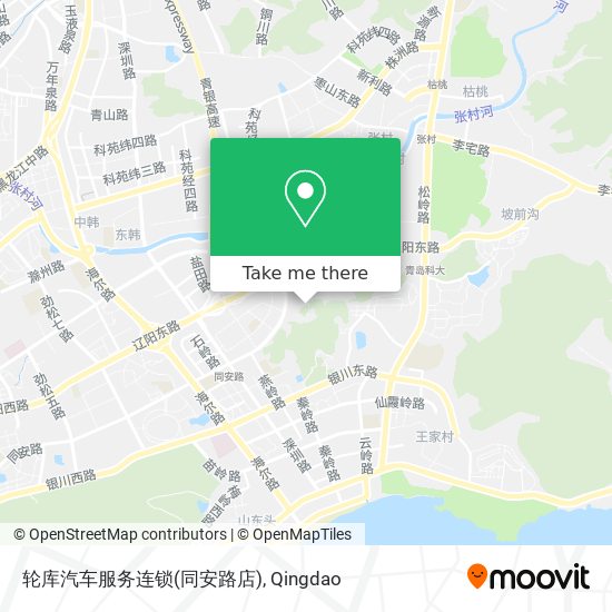 轮库汽车服务连锁(同安路店) map