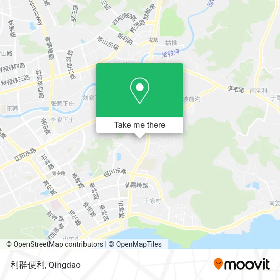 利群便利 map