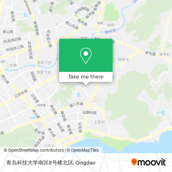 青岛科技大学南区8号楼北区 map