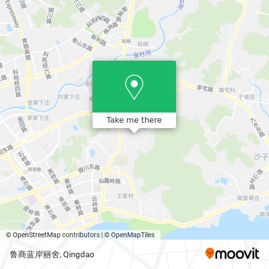 鲁商蓝岸丽舍 map