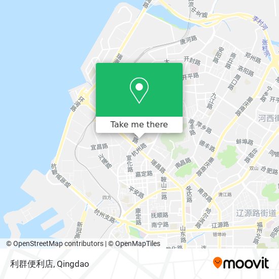 利群便利店 map