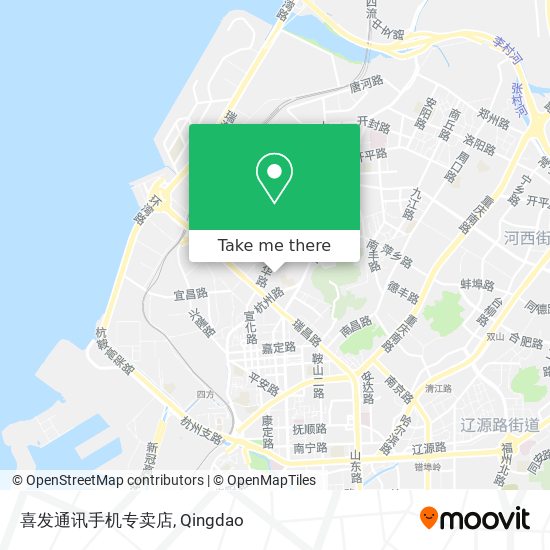 喜发通讯手机专卖店 map