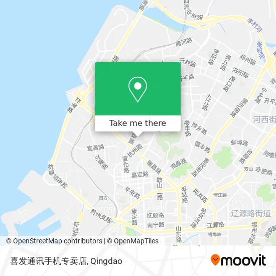 喜发通讯手机专卖店 map
