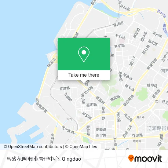 昌盛花园-物业管理中心 map