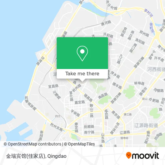 金瑞宾馆(佳家店) map