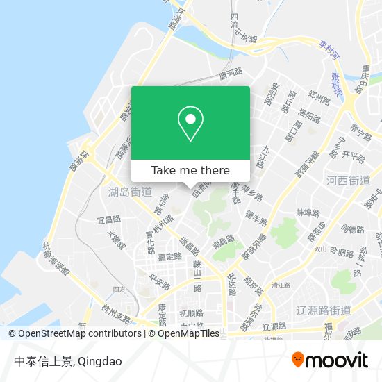 中泰信上景 map