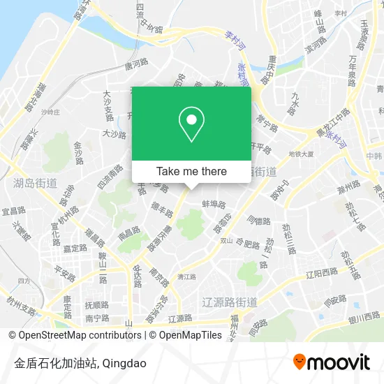 金盾石化加油站 map