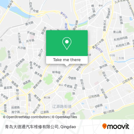 青岛大德通汽车维修有限公司 map