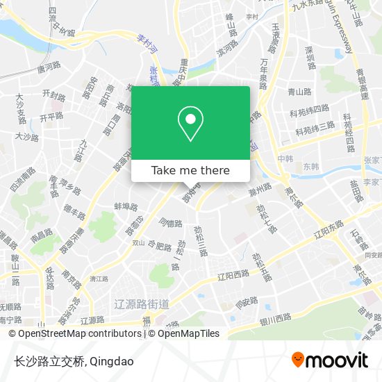 长沙路立交桥 map