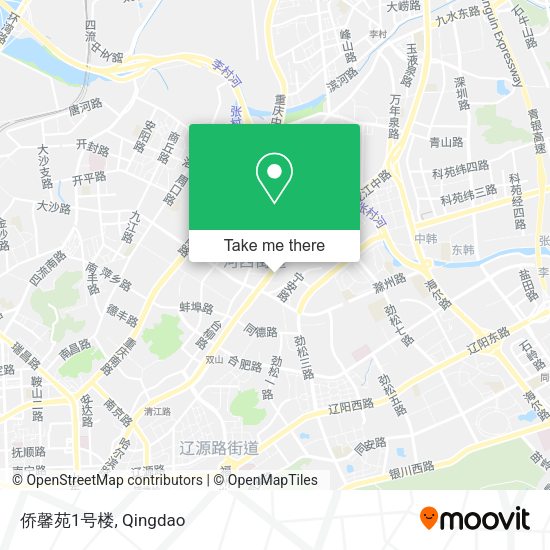 侨馨苑1号楼 map