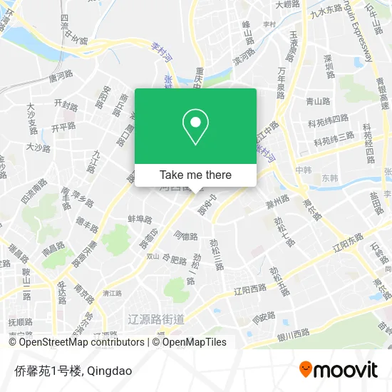 侨馨苑1号楼 map